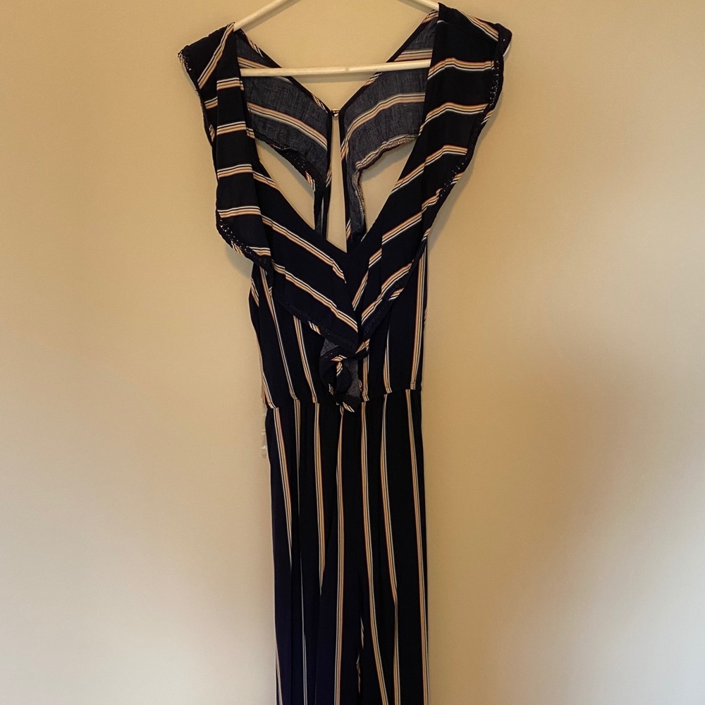 Stripped summer jumpsuit